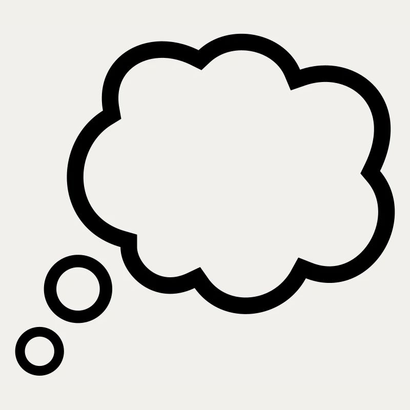 Thinking Bubble Comic Pensée Bulle Bulle Pensées