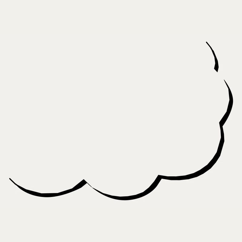 speech balloon | half speech bubble | Cloud | Cloud