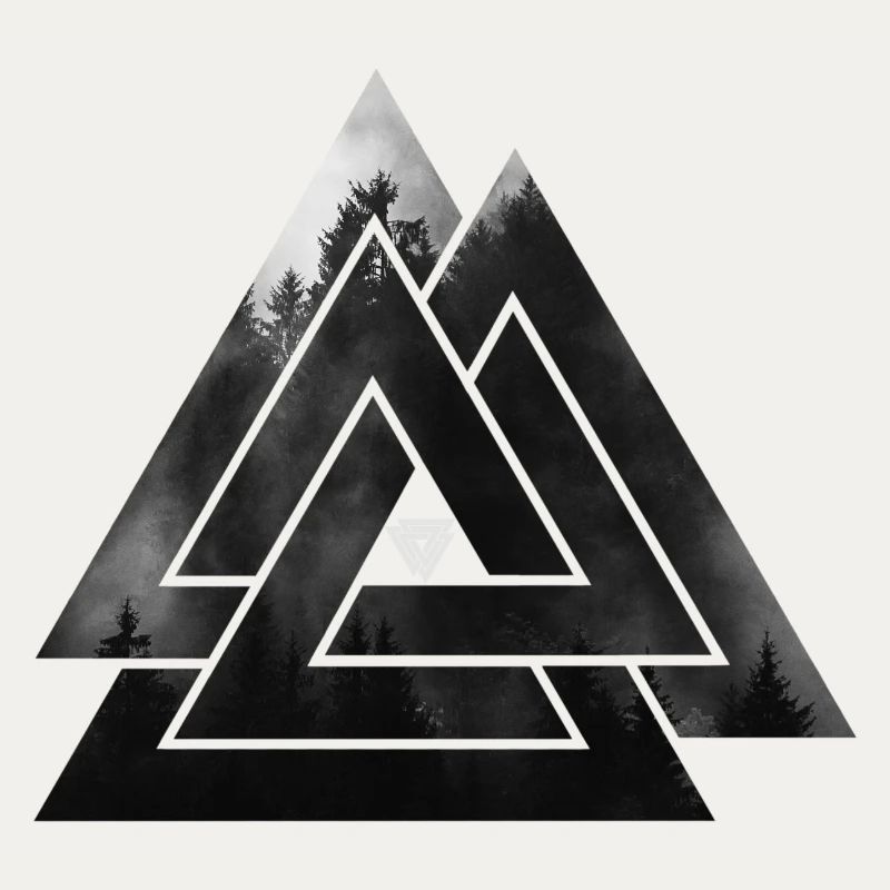 Valknut Wikinger Symbol