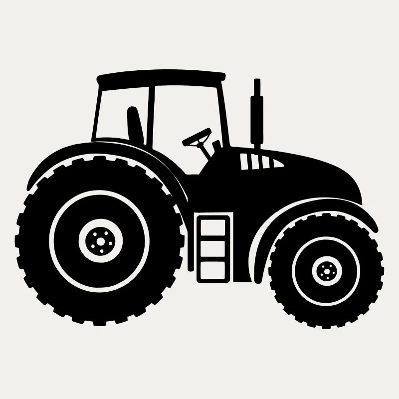 Shade Silhouette Traktor