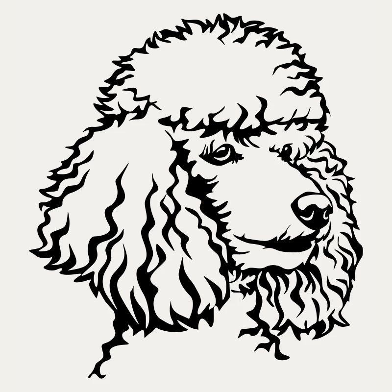 Poodle head