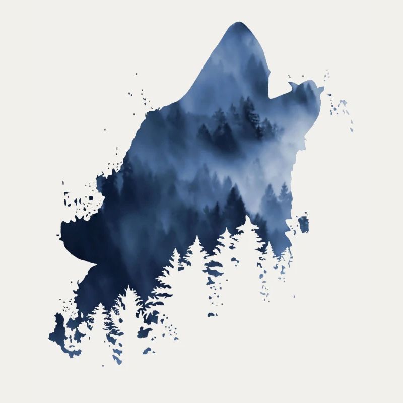 howling wolf cloud forest