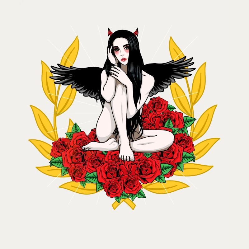 Devilish Devil Woman Satan's Roast Devil