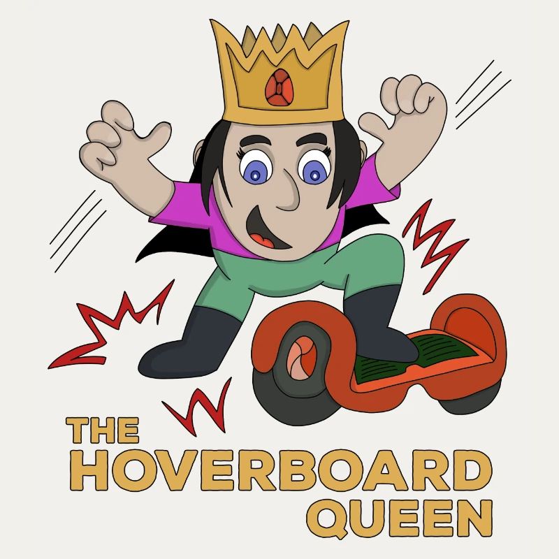 Die Hoverboard Queen