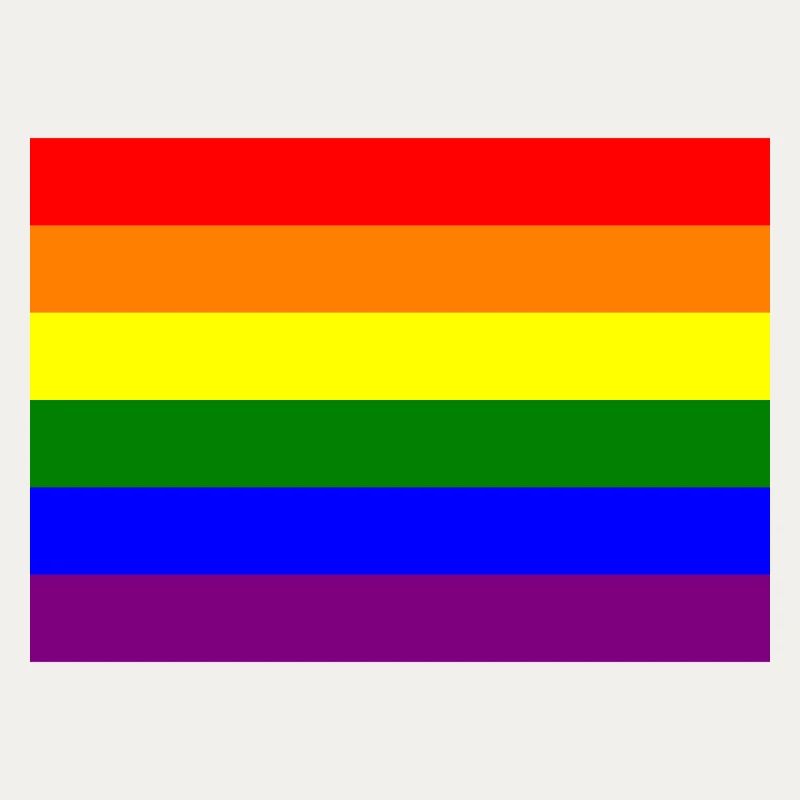 Pride Rainbow Flag Design
