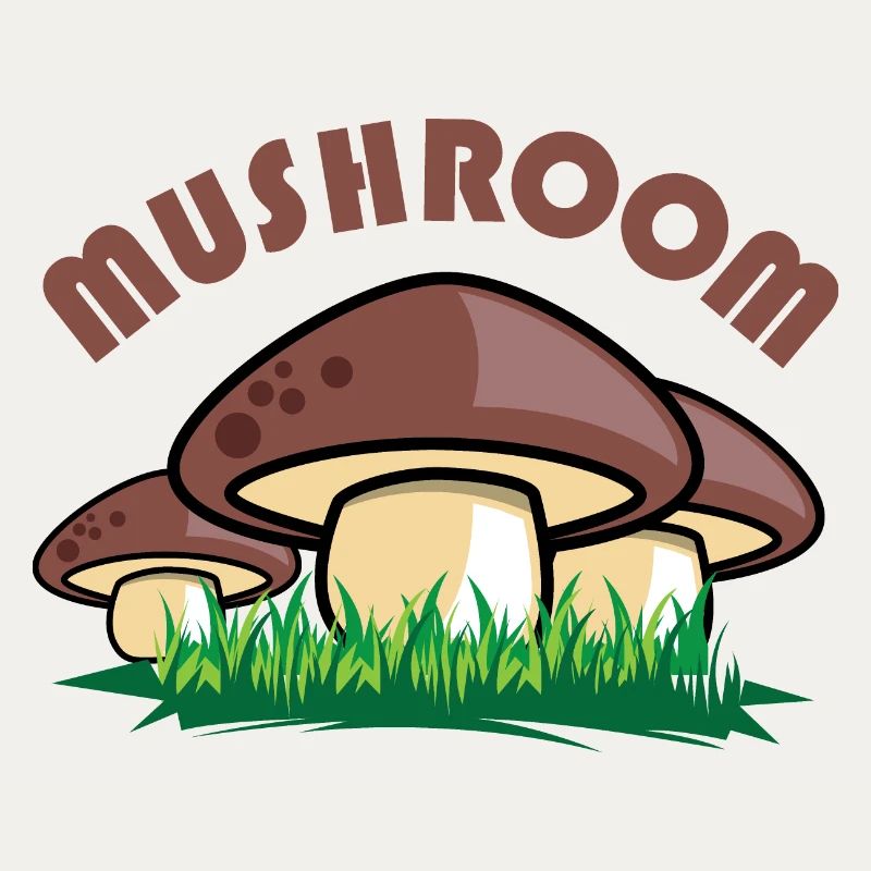 champignon champignon champignon symbole de bande dessinée prairie forêt graphique