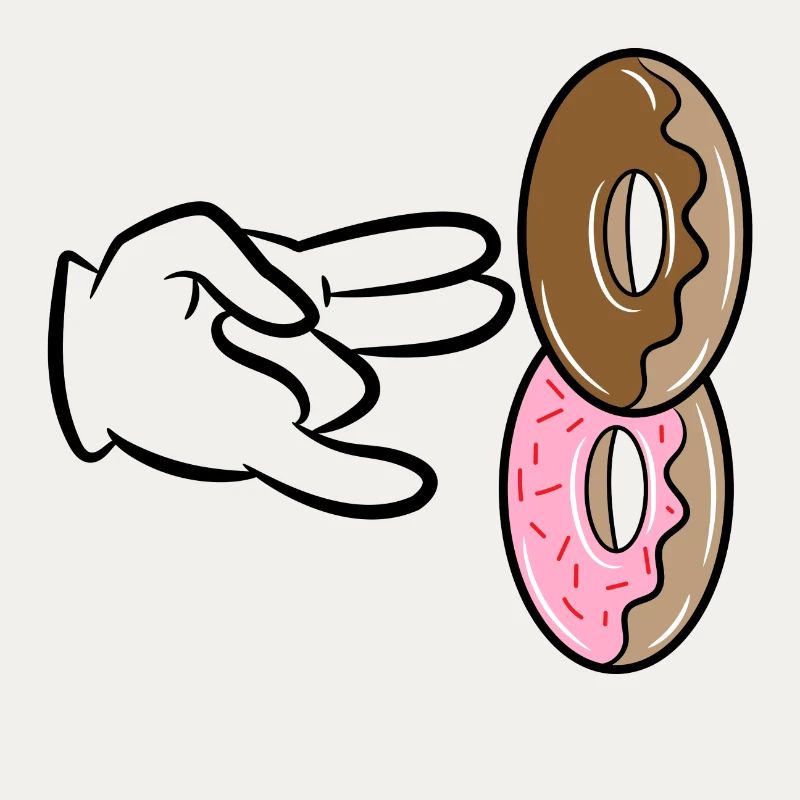Dessert Sweets Snacking Donut Snacking