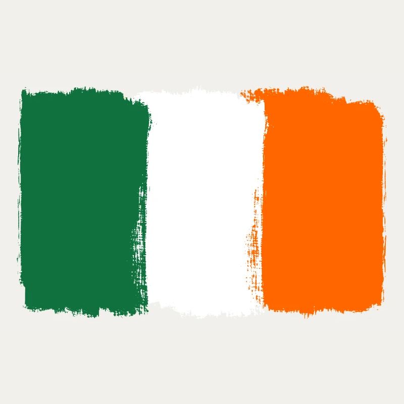 Drapeau de l’Irlande utilisé look