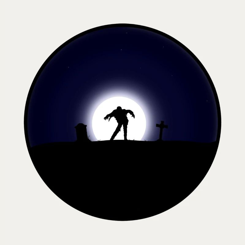 Observation de zombies à minuit