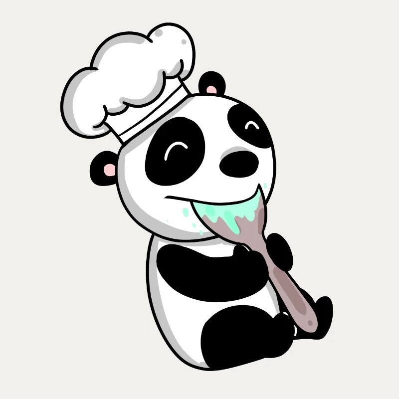 Panda Chef Cute