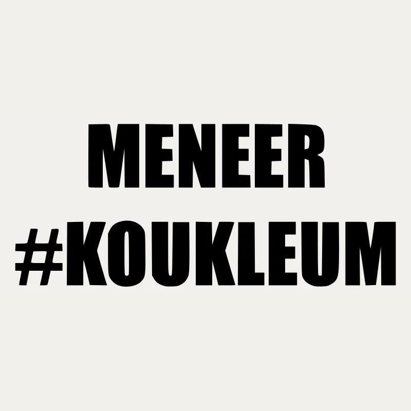 Mr. Koukleum For men who are cold *