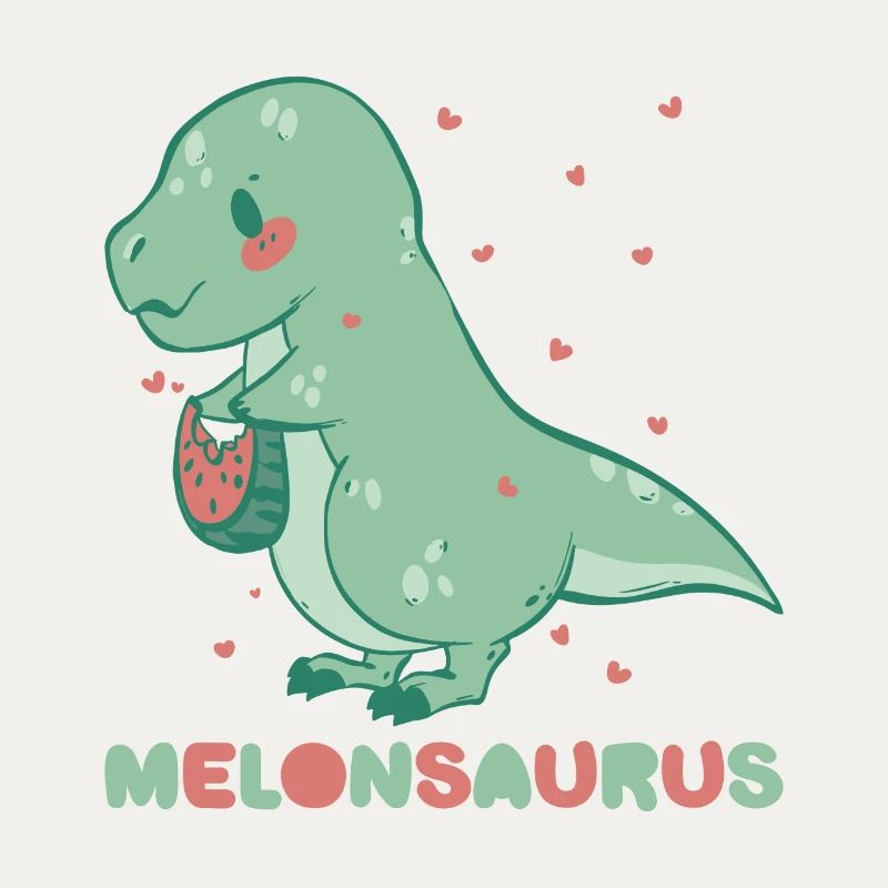 Pastèque pastèque végétarienne T Rex