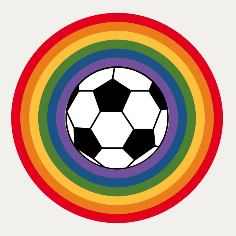 fußball Regembogen