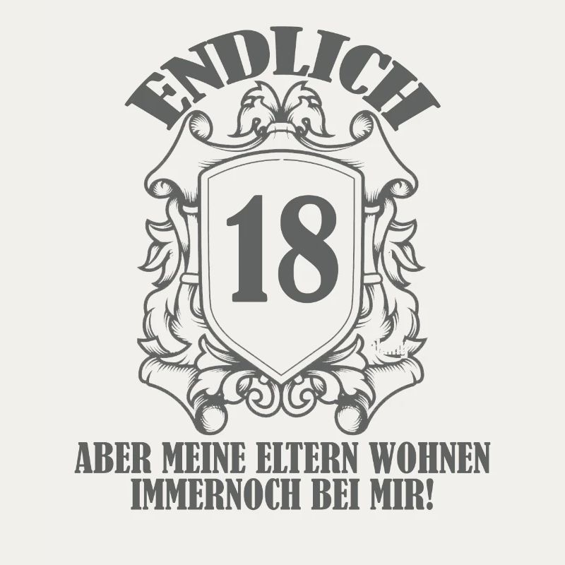 Endlich 18 Gebuststag Spruch