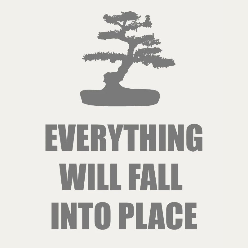 Everything Will Fall Into Place Mindset Tee