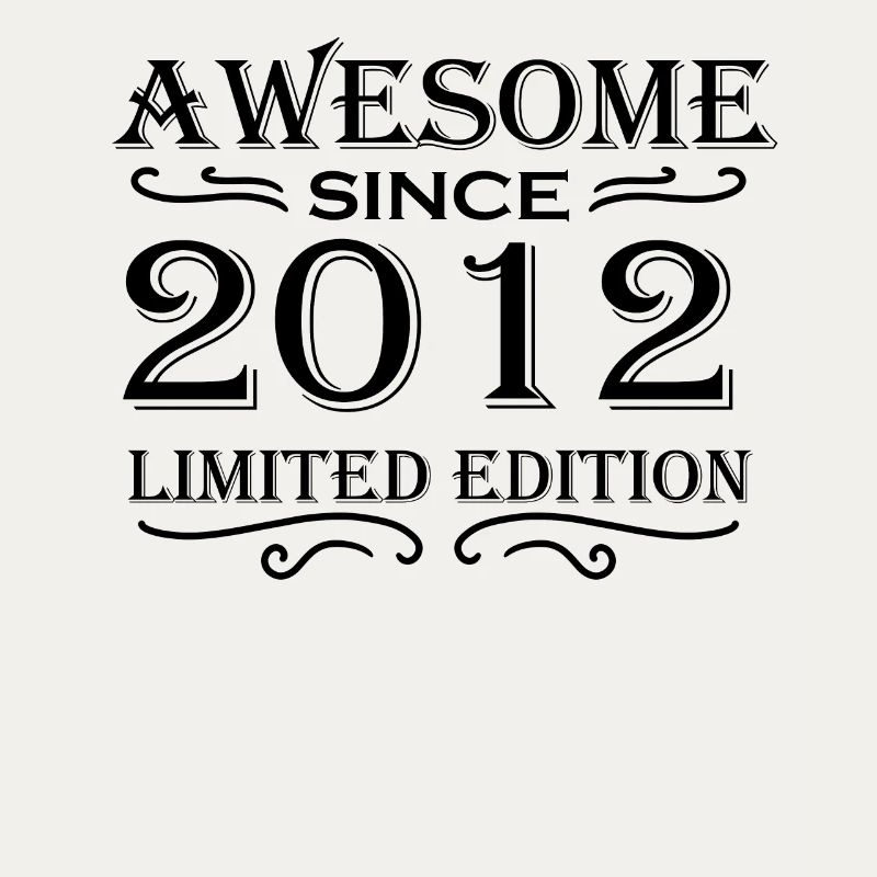 2012 - Né 2012 - Année de naissance 2012