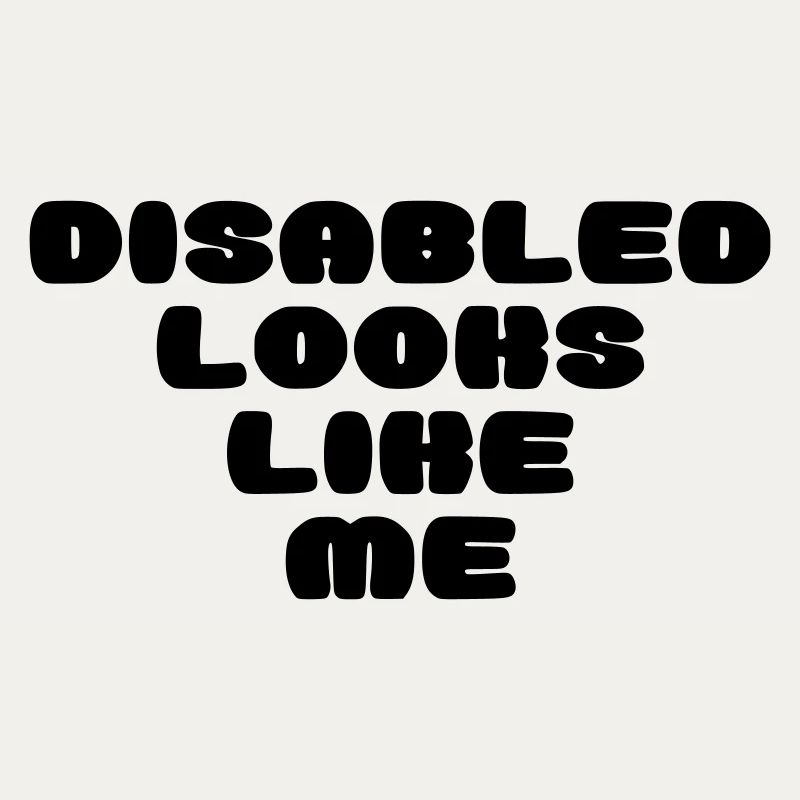 Une personne handicapée ressemble à ça *