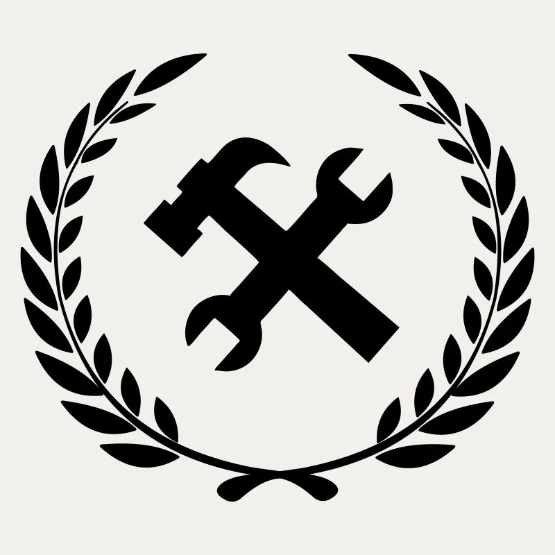 Tool logo for construction worker