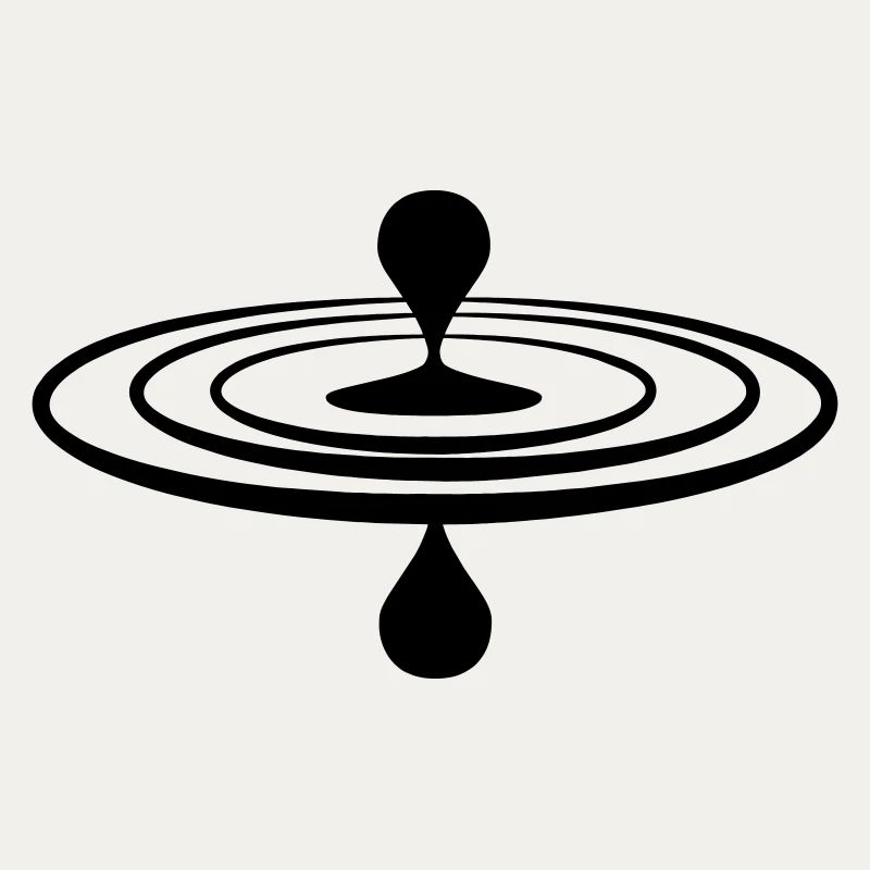 Drop Wasser Achtsamkeit Logo