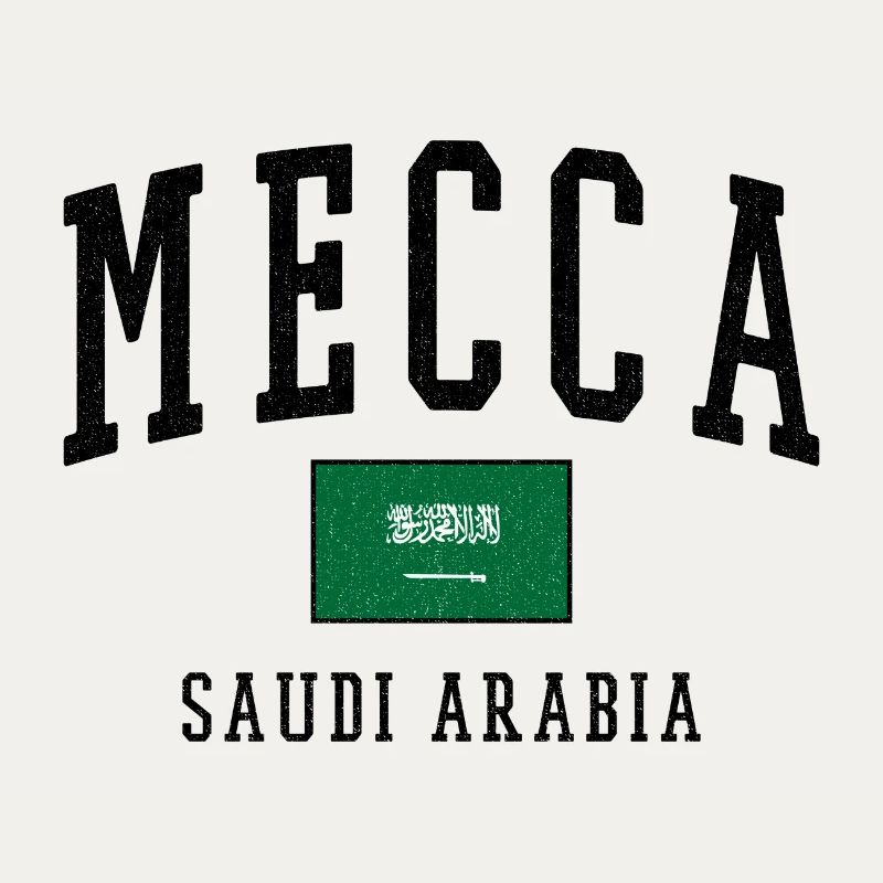 Mecque, Arabie Saoudite : Conception du drapeau