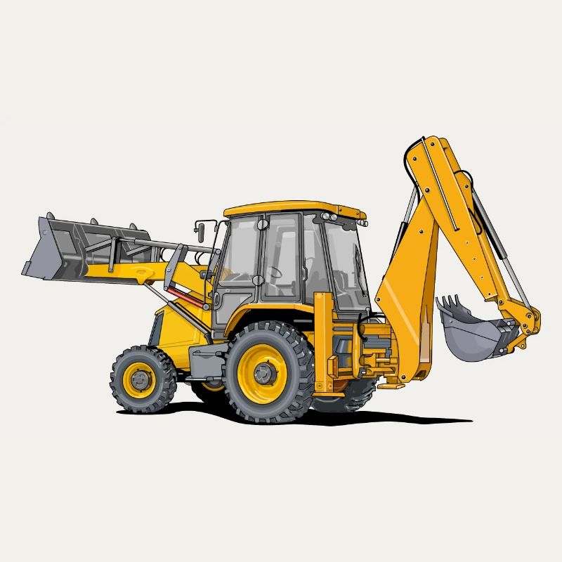 Backhoe Loader Tractor
