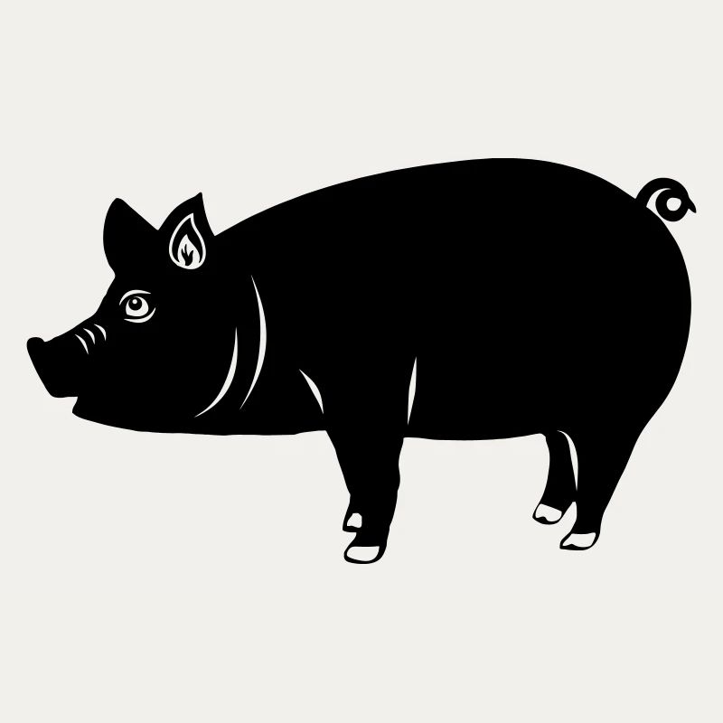 Pig logo Shadow image