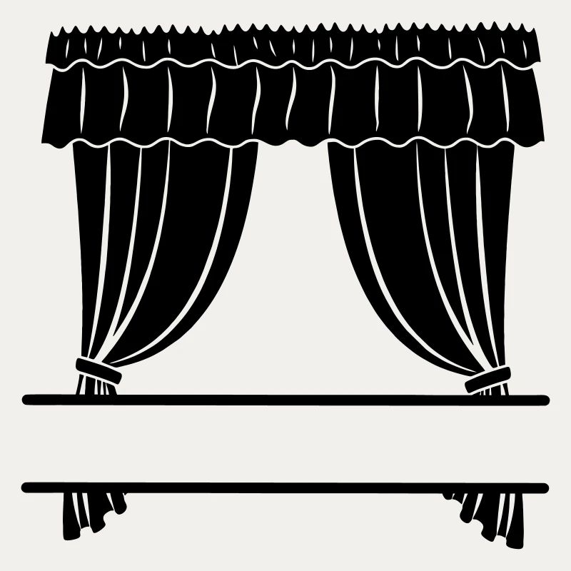 Gardinengeschäft oder Theater