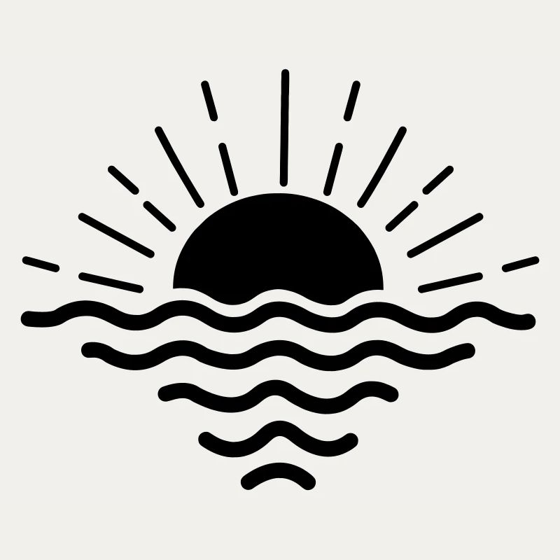 Coucher de soleil mer