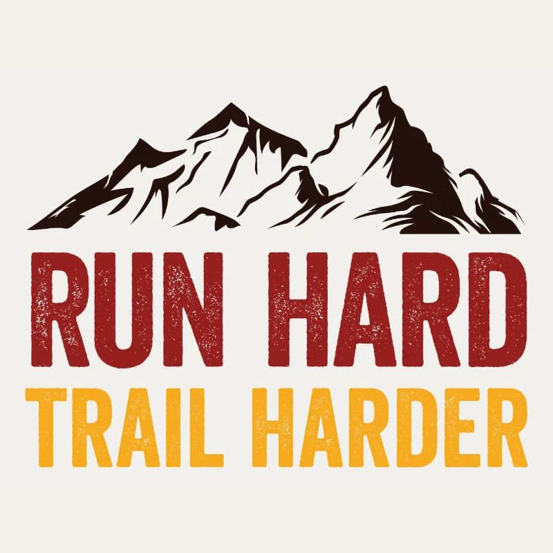 Laufen Sie hart. Härterer Trail.