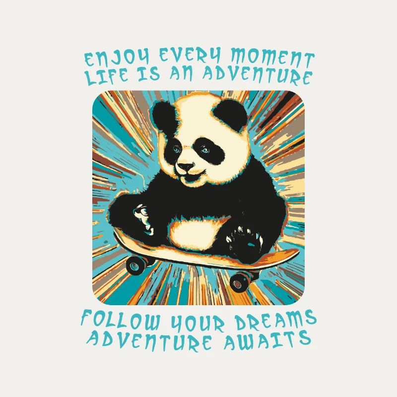 L’aventure de Panda sur roues