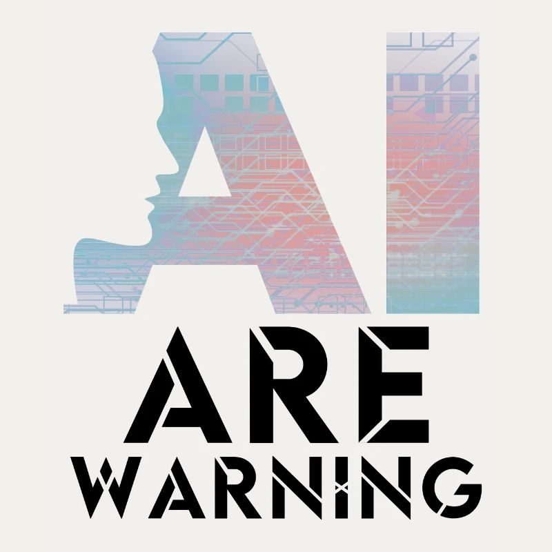 AI alert Caution artificial intelligence