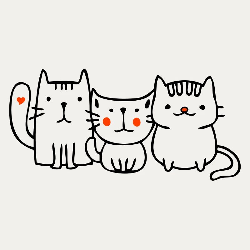 Katzen, Freunde