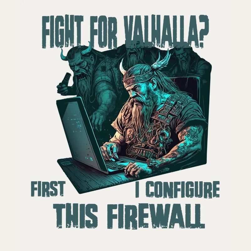 Firewall first Wikinger programmierer