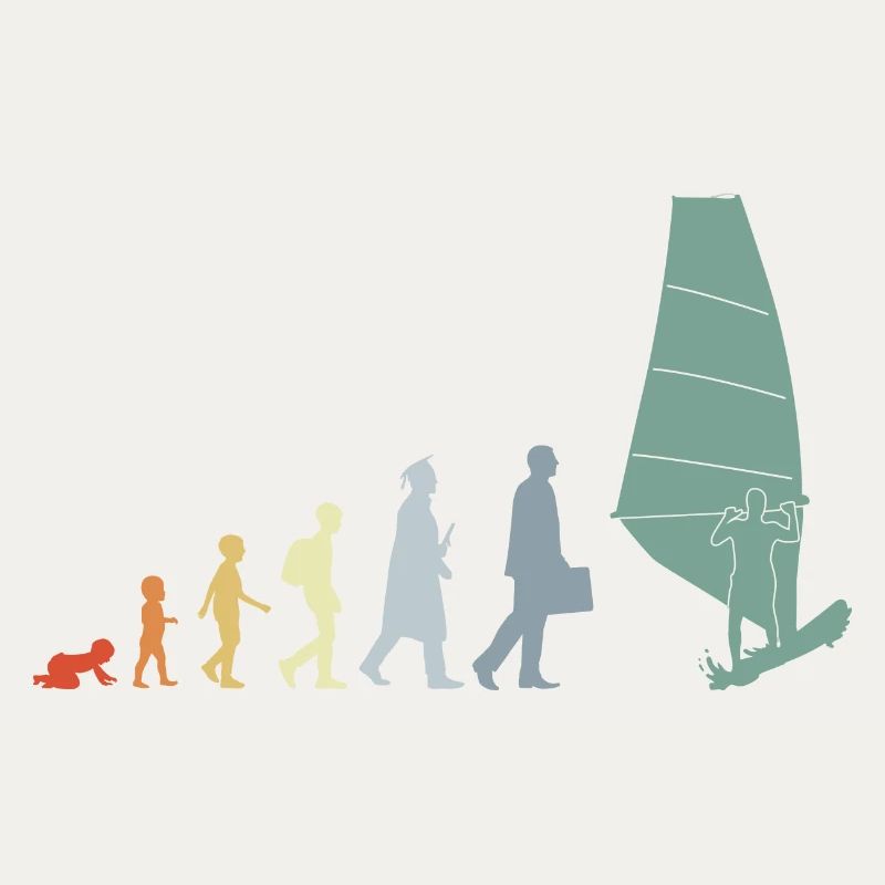 Vintage Windsurfer Evolution