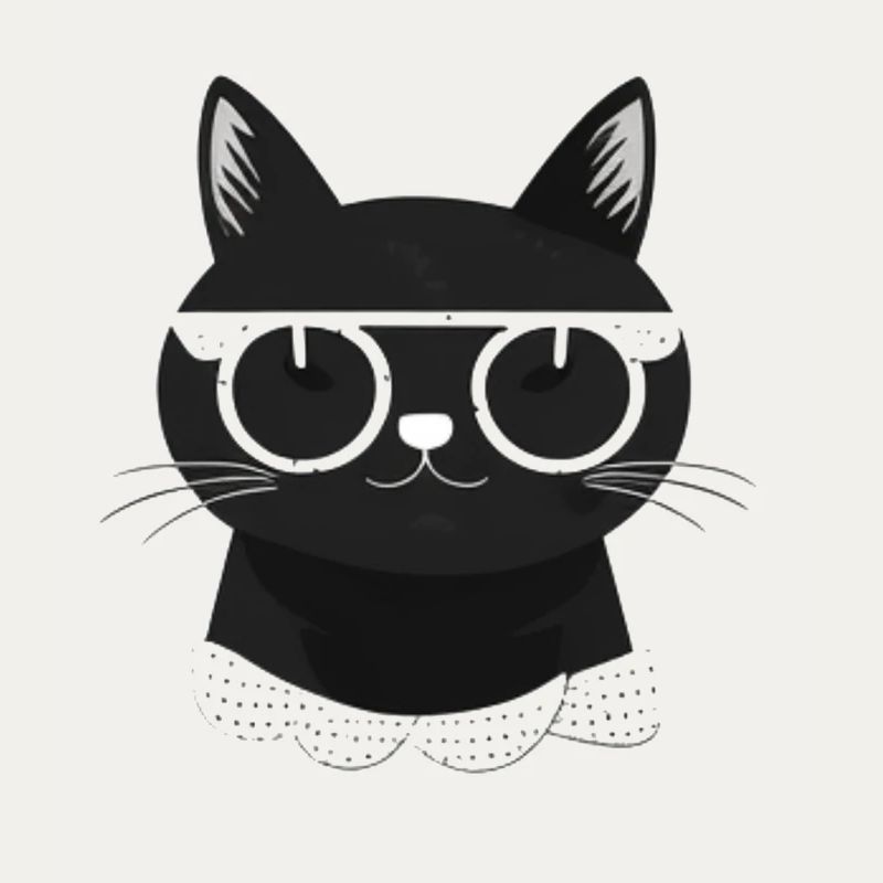 cooles Katzengesicht mit sonnenbrille