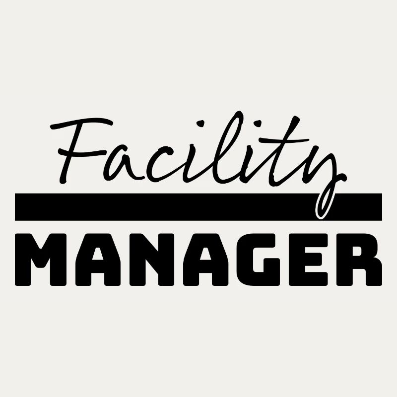 Tshirt Facility Manager schwarz