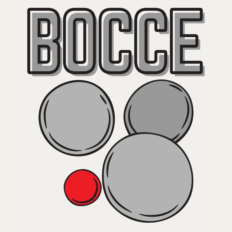 Bocce Saying Bocce Ball avec Jack Bocci Game Bocce