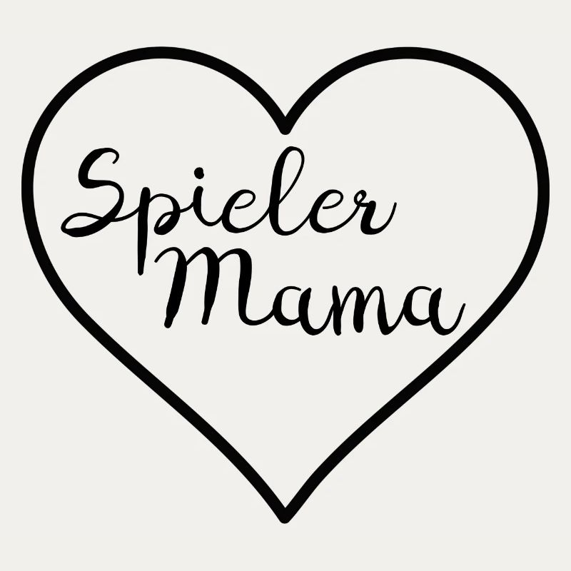 Spielermama schwarz