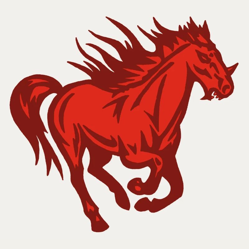 Dämonisches Pferd