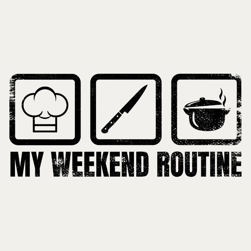 Ma routine du week-end