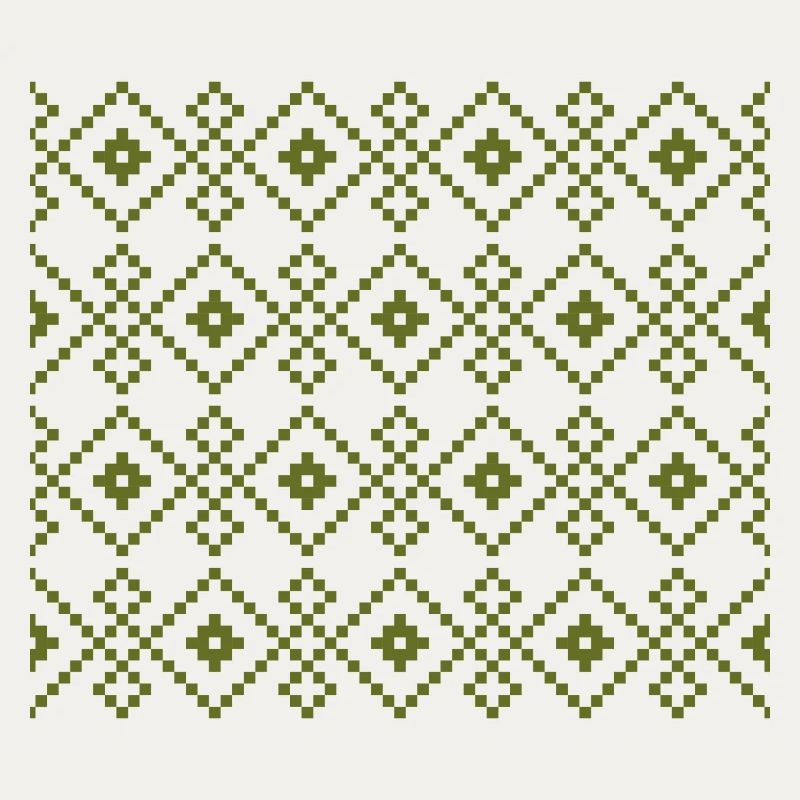 Pull uni de Noël (vert)