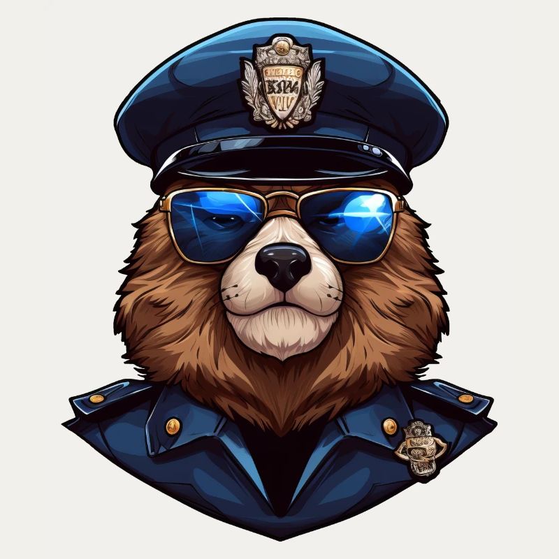 Murmeltiere Polizei