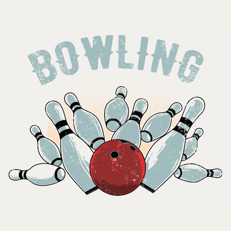 Bowling Strike Sketch