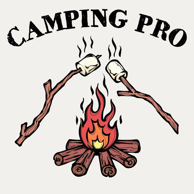 Campfire Campsite Statement Camping Camper