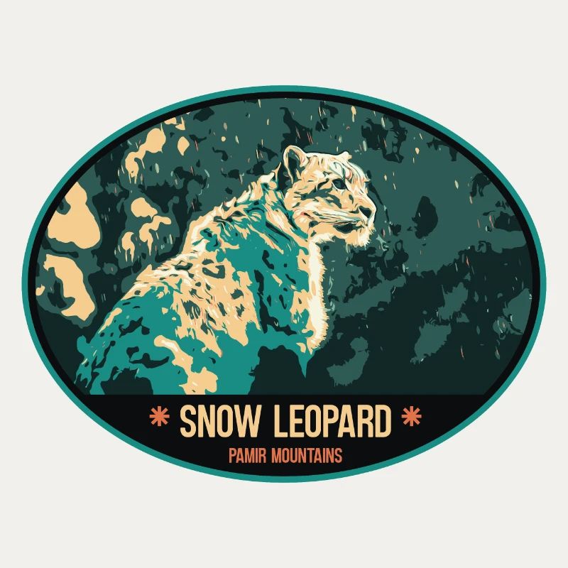 Snow Leopard illustration patch