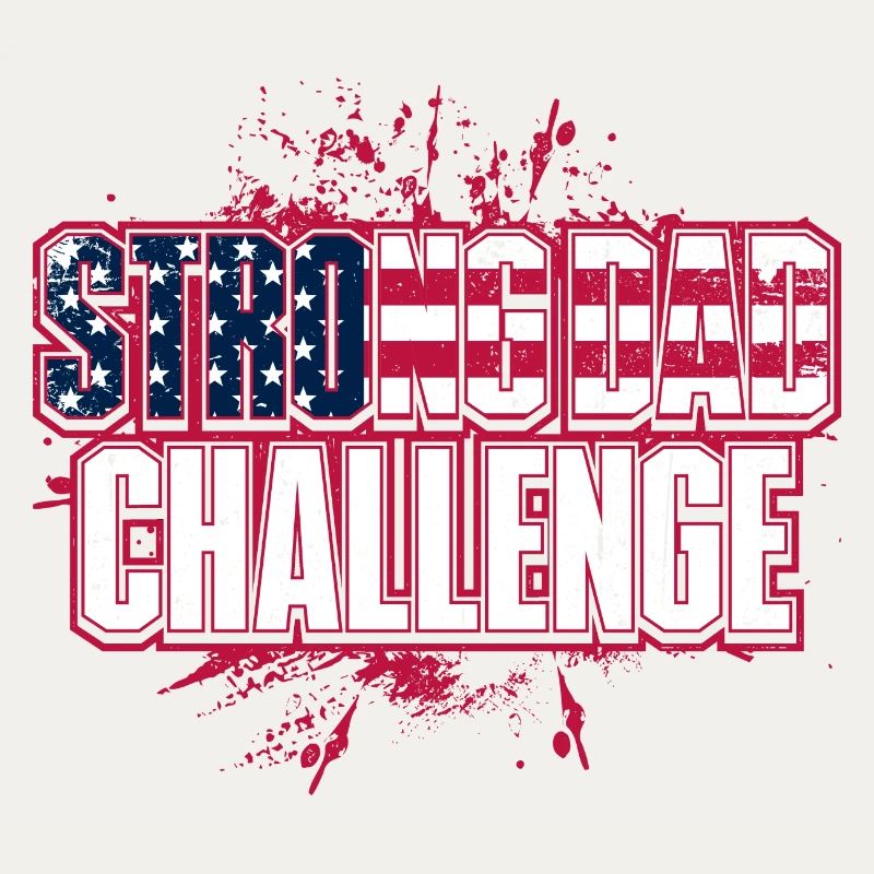 Strong Dad Challenge Flag