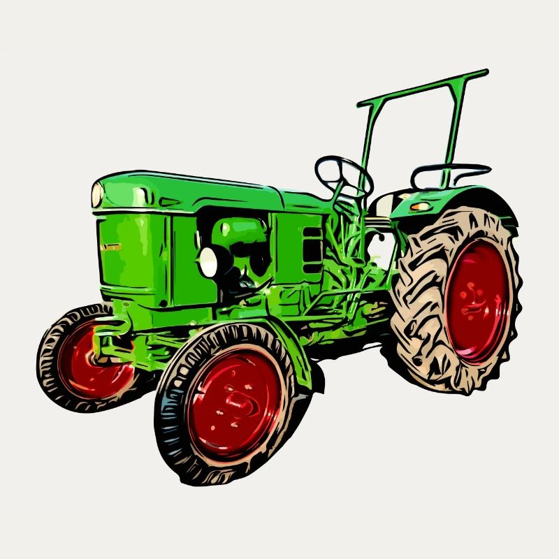 Alter Traktor Deutz D25
