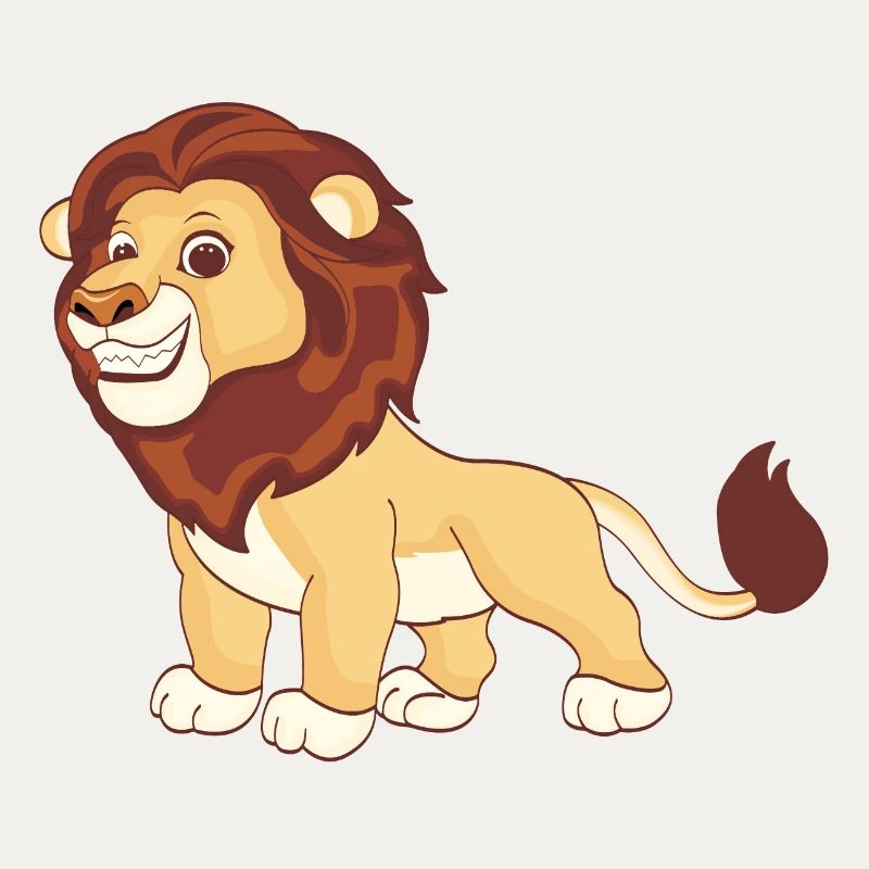 A magnificent lion