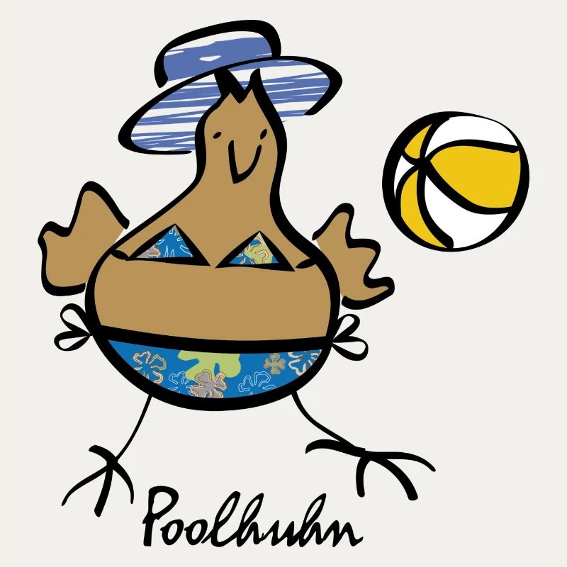 RIKELS Poolhuhn mit Ball 2026
