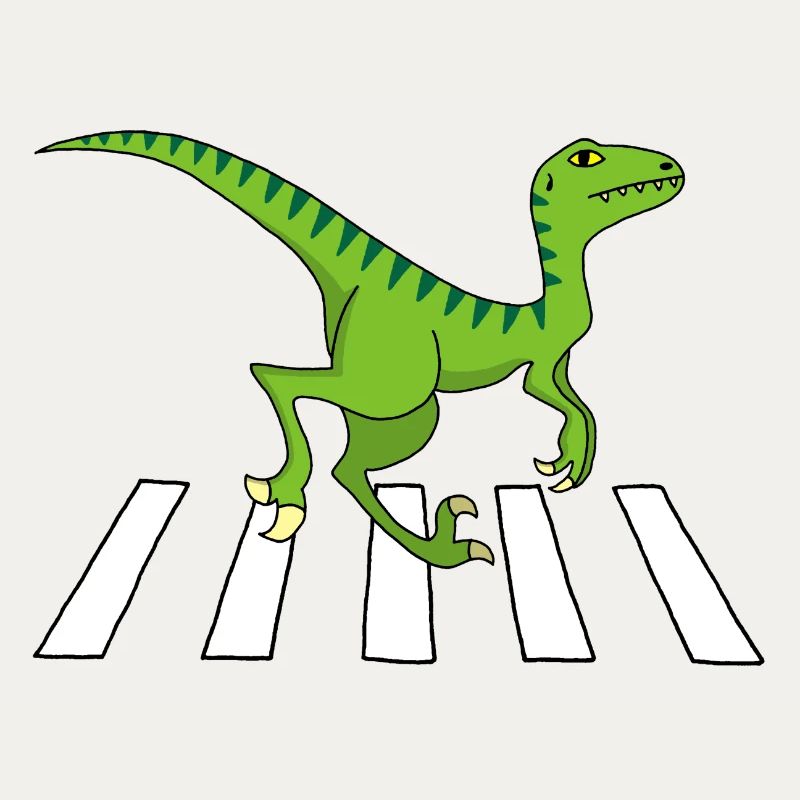 Pedestrian Dinosaur